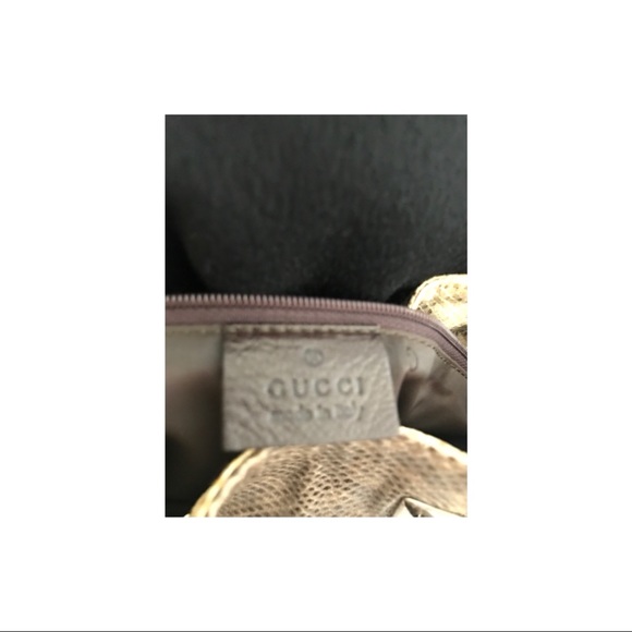 ‼️SALE Gucci Snakeskin Purse with Chain Strap w/ Dust Bag Like New! - Picture 4 of 11